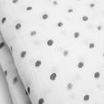 Ultra Soft Bamboo Cotton Newborn Muslin Receiving Blanket - Polka Dot Print Blanket, minination, minination