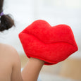 Adorable Red Full-lips Kiss Bath Mitt / Shower, Bath Sponge for All, minination, minination