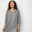 Mommy and Me Loungewear / Matching Sleepwear Dress / Womens Pajama / Charcoal, minination, minination