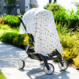 Newborn Baby Swaddle Blanket STAR print / Ultra Soft, 100% Cotton Muslin Receiving Blanket, minination, minination
