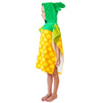 Kids Pineapple Hooded Towel, minination, Piggy Button