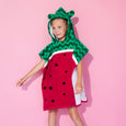 Kids Watermelon Hooded Towel, minination, Piggy Button
