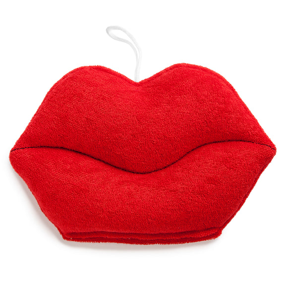 Adorable Red Full-lips Kiss Bath Mitt / Shower, Bath Sponge for All, minination, minination