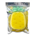 Lovely Pineapple Shape Sponge - Kids & Baby Bath Sponge, minination, Piggy Button
