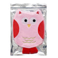 Owl Bath Mitt / Scrubber, minination, Piggy Button 