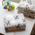 Newborn Baby Swaddle Blanket ZEBRA print / Ultra Soft, 100% Cotton Muslin Receiving Blanket, minination, minination 